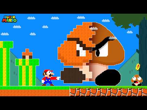 Super Mario Bros. But Everything Is LEGO!