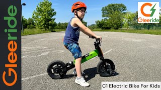 Gleeride C1 - The Best Electric Bike For Kids 200W Motor