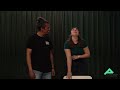 Improvisatie Dave Hostmann opdracht De Nederlandse Acteursschool - regisseur Eva van der Gucht