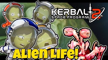 Extraterrestrial Life In Kerbal Space Program 2?!?! Kerbin not the only celestial body with life??!?