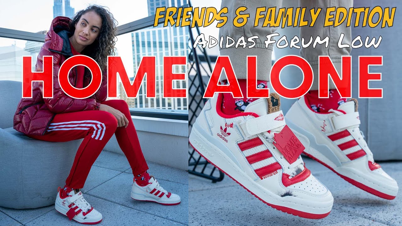 and FAMILY EDITION! ADIDAS HOME ALONE FORUM LOW REVIEW and HOW TO STYLE - YouTube