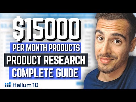 How To Find Amazon FBA Products Using Helium 10 | Black Box Product Research Tool Tutorial 2022