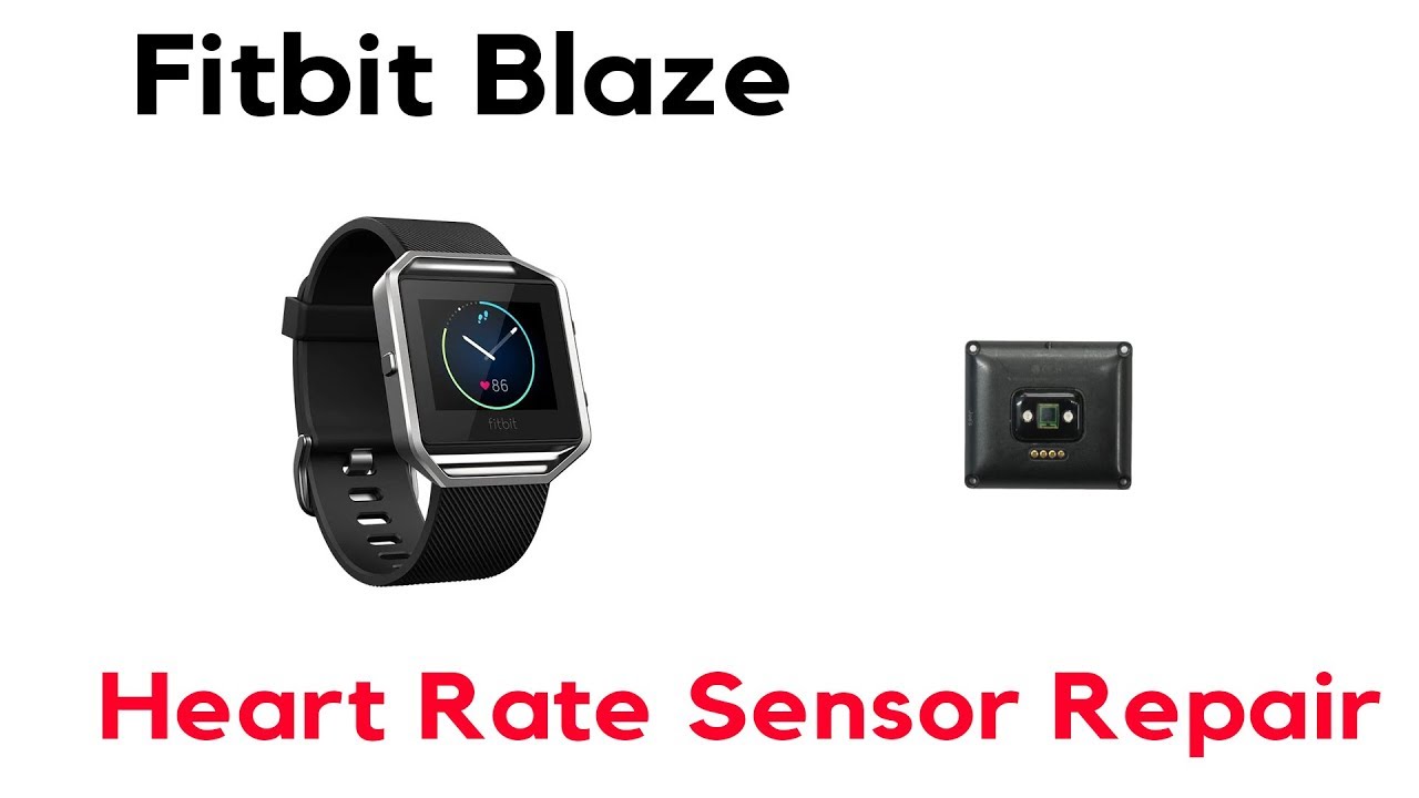 fitbit blaze heart monitor not working