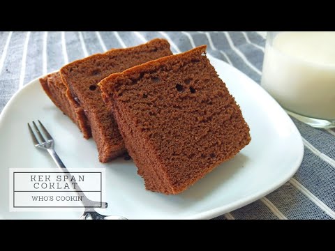 Video: Cara Membuat Kek Span Coklat