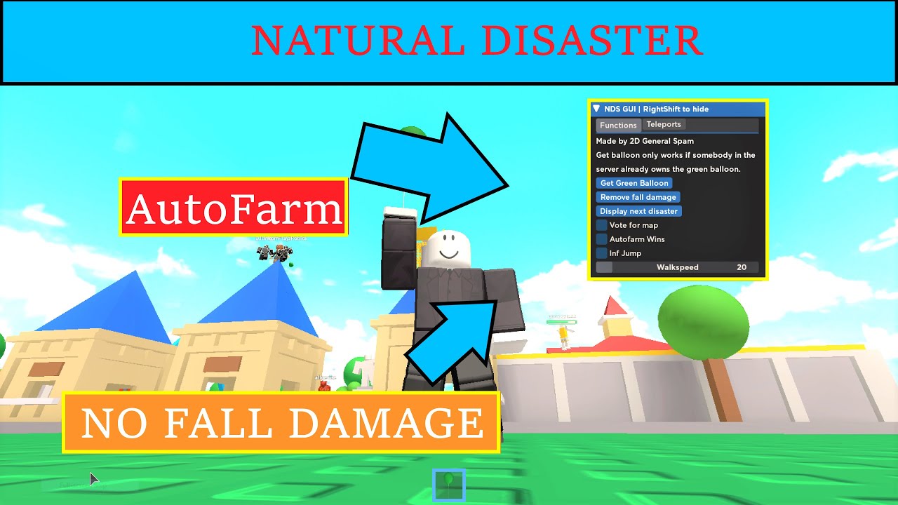 Roblox Natural Disaster Survival Script Win Every Single Round And More Youtube - roblox natural disaster survival script pastebin