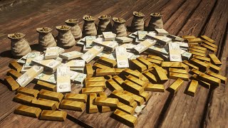 All Gold Bar & Easy Money Locations  Red Dead Redemption 2