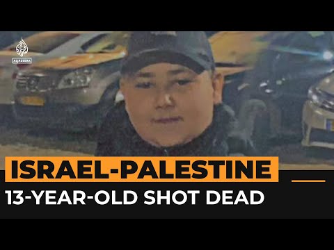 13-year-old Palestinian boy shot dead by Israeli troops | Al Jazeera Newsfeed