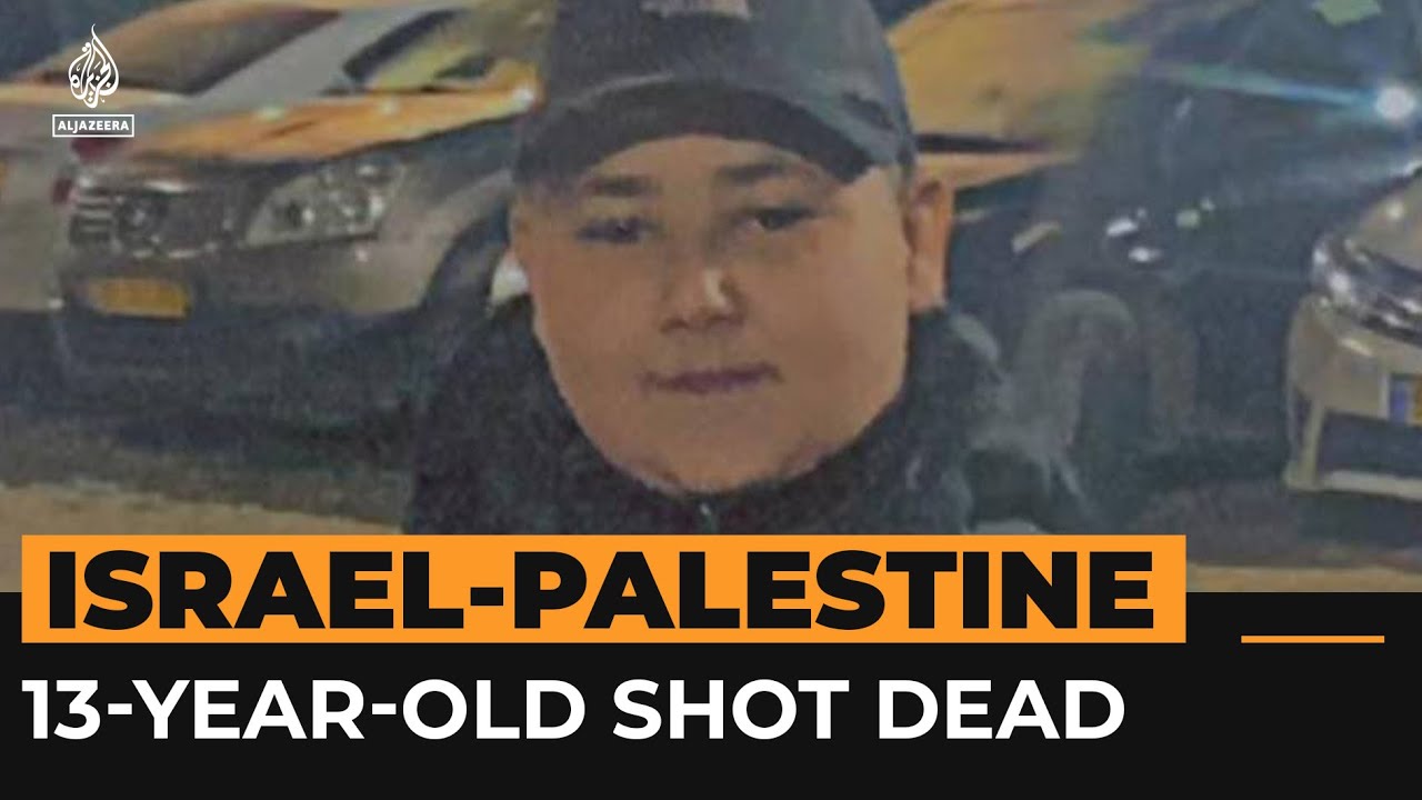 13-year-old Palestinian boy shot dead by Israeli troops | Al Jazeera Newsfeed