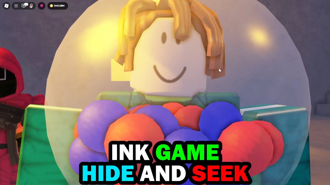 Winning Ink Game Keys and Knives Best Moments (Hide and Seek Squid Game ...