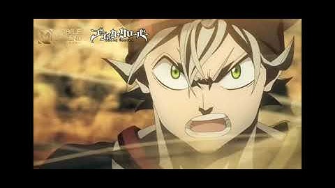 Black Clover Mobile Legends Intro Loading screen