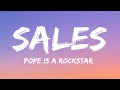 SALES - Pope is a rockstar (Lyrics)