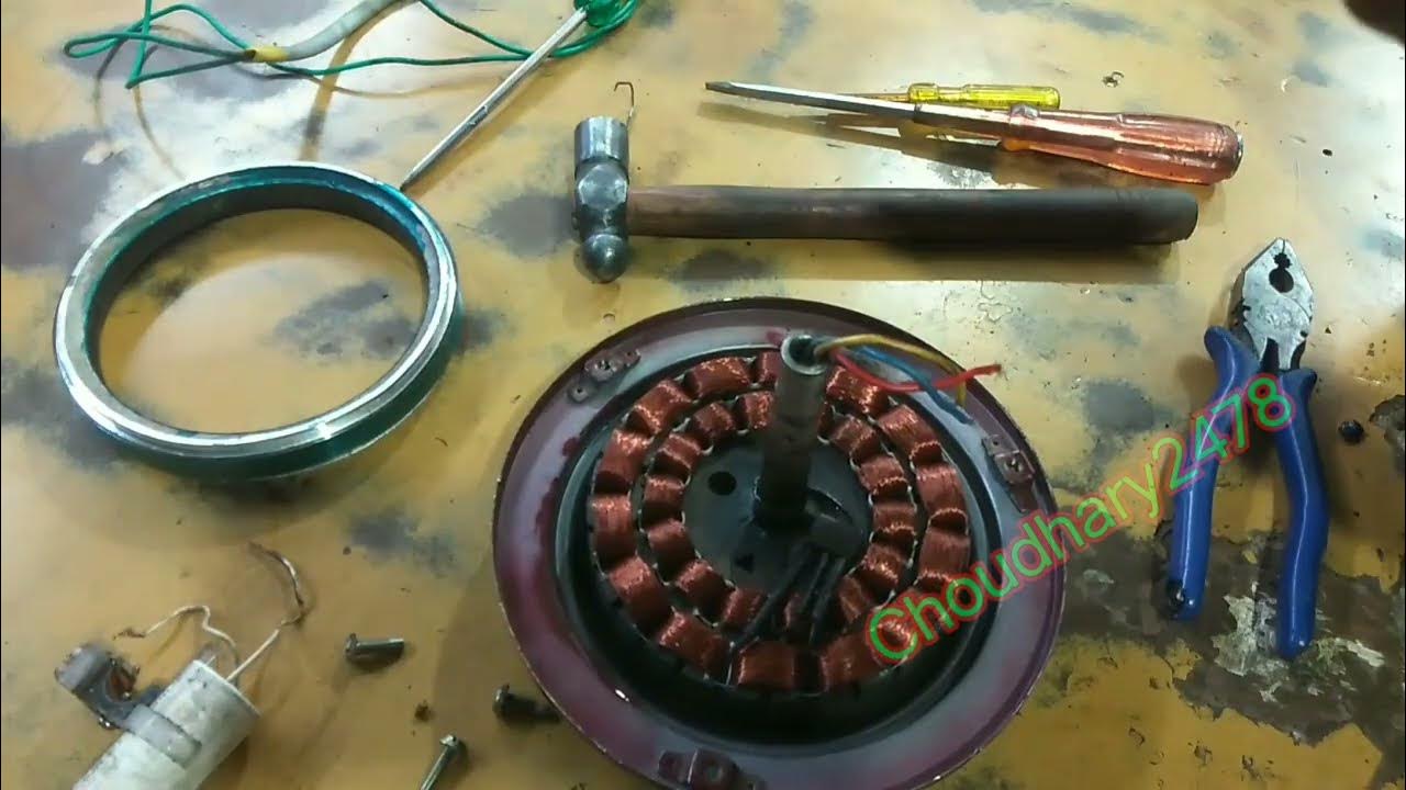 how to replace ceiling fan bearing/ceiling fan ke bearing ko kaise