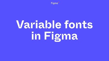 Office Hours: Variable fonts in Figma