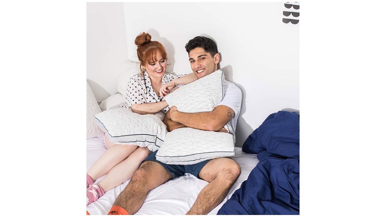 Coop Home Goods Eden Shredded Memory Foam Pillow with Cooling Zippered