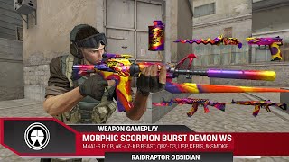 New Morphic Scorpion Burst Demon Garnet Lotto (Gameplay) || CrossFire Philippines