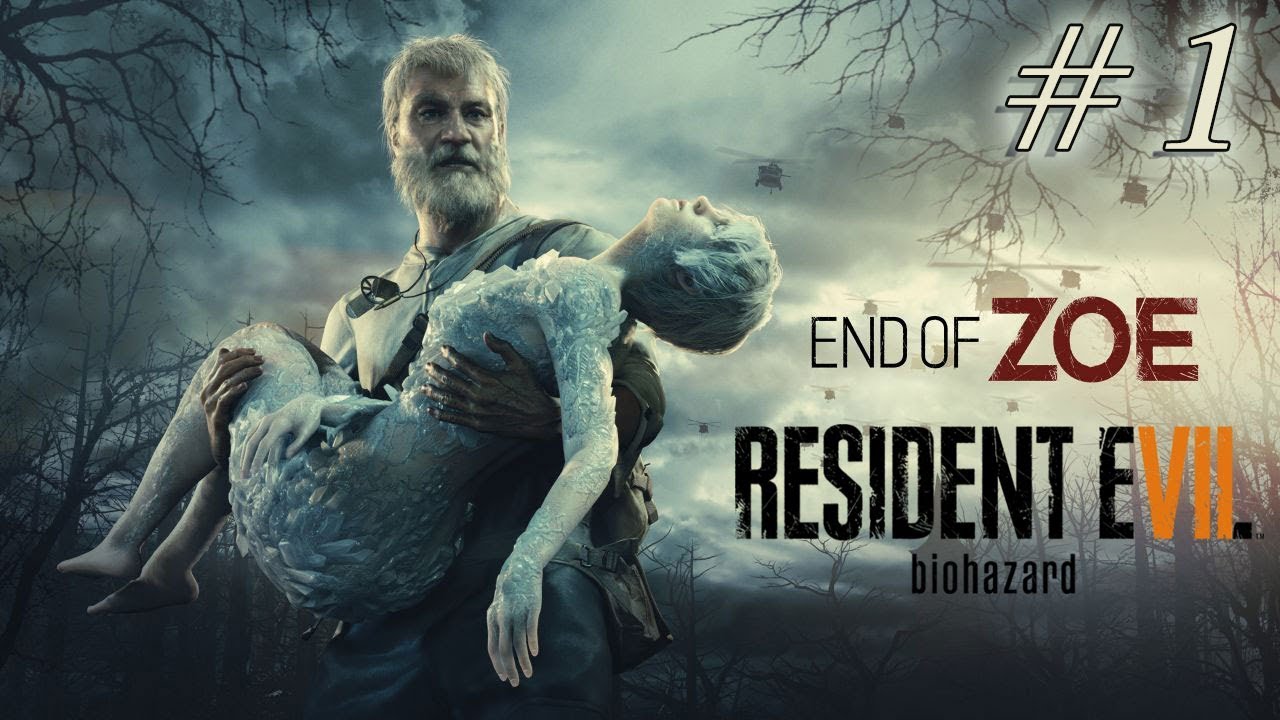 PS4 PRO 바이오하자드7 DLC Not a Hero And Of Zoe