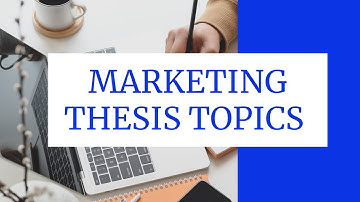 Marketing Thesis Topics l Marketing Dissertation Topics l Dissertation Topics in Marketing