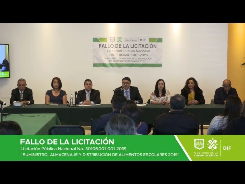 Licitación Pública Nacional DIF