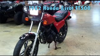 '82 Honda Ascot FT500