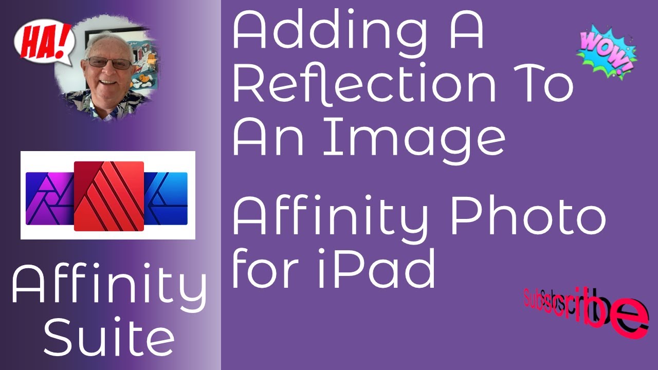 Adding A Reflection To An Image In Affinity Photo For IPad To Enhance 