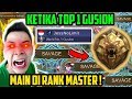 TOP 1 GUSION MAIN DI RANK MASTER?? BEGINI JADINYA!! - Mobile Legends