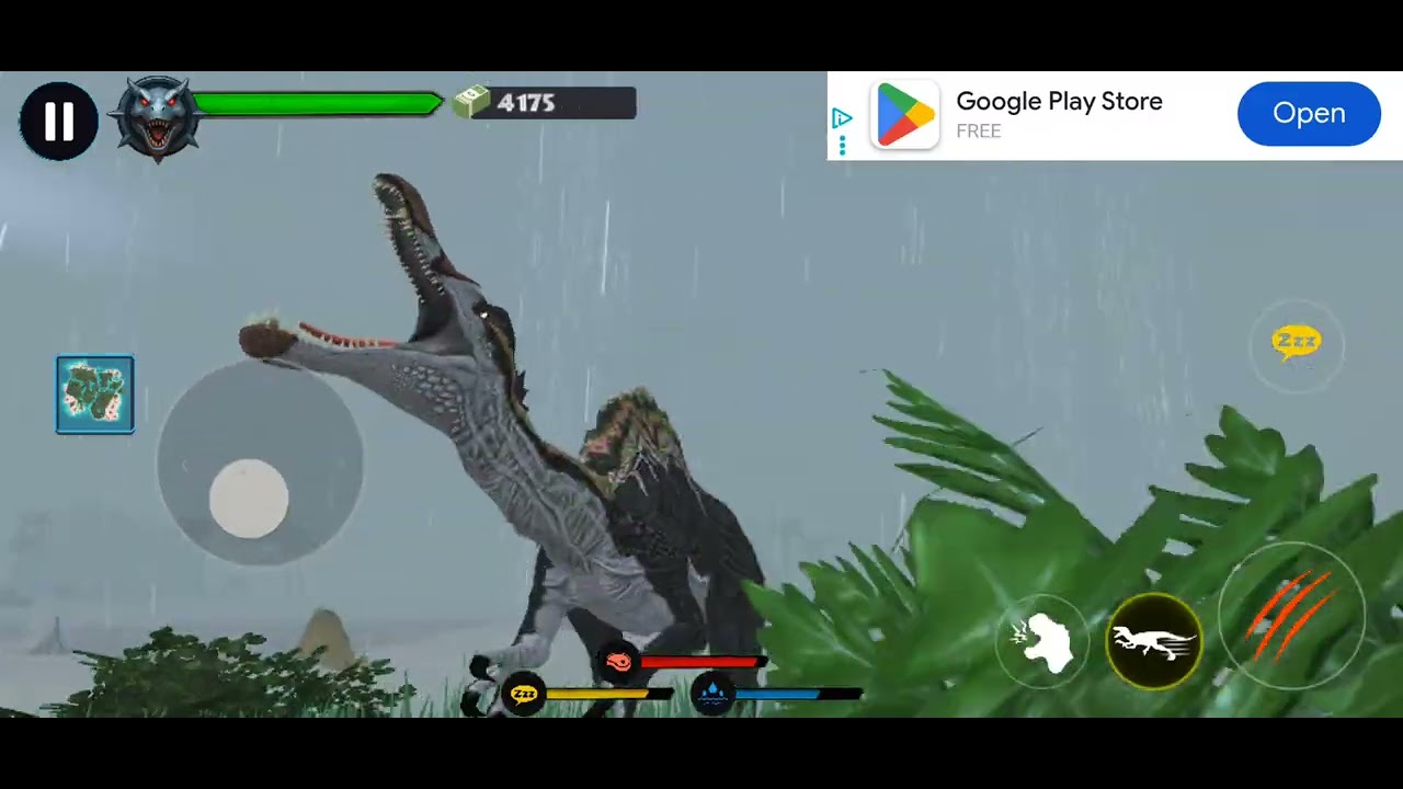  Playing a dino clash as spinosaurus PT 3
