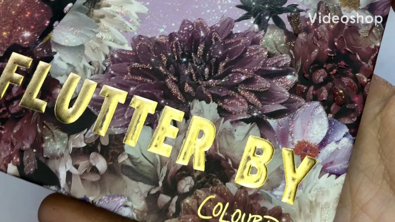 Colourpop Flutter By Eyeshadow Palette Swatches