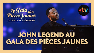 Nervous, Ordinary people, All of me… Le medley de John Legend au Gala des Pièces Jaunes 2025
