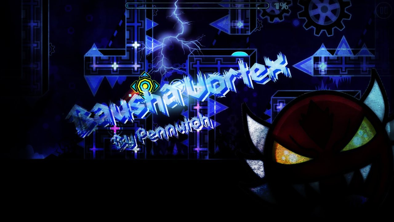 Geometry Dash [Extreme Demon] Bausha Vortex by Pennutoh