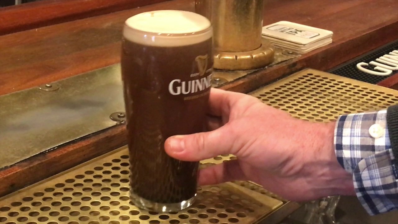 Pour a Guinness the right way — Here's how YouTube