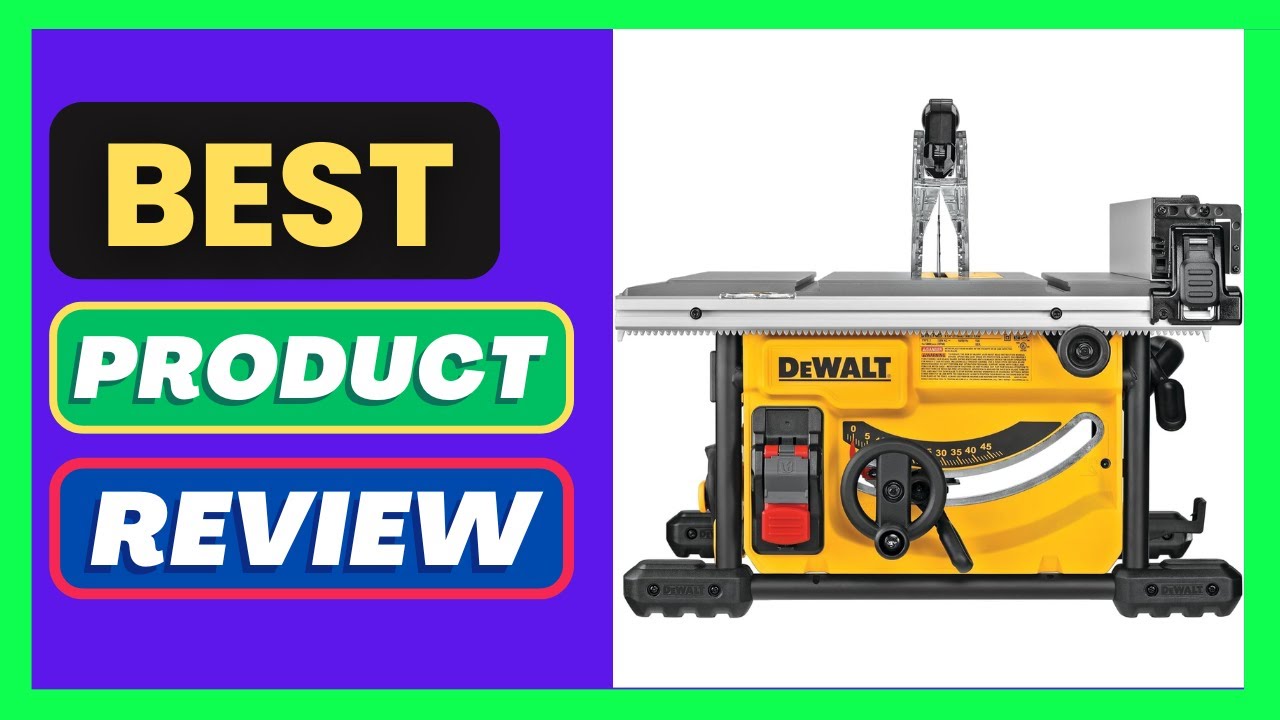 DEWALT 15 Amp 8-1/4 in. Compact Portable Jobsite Table Saw