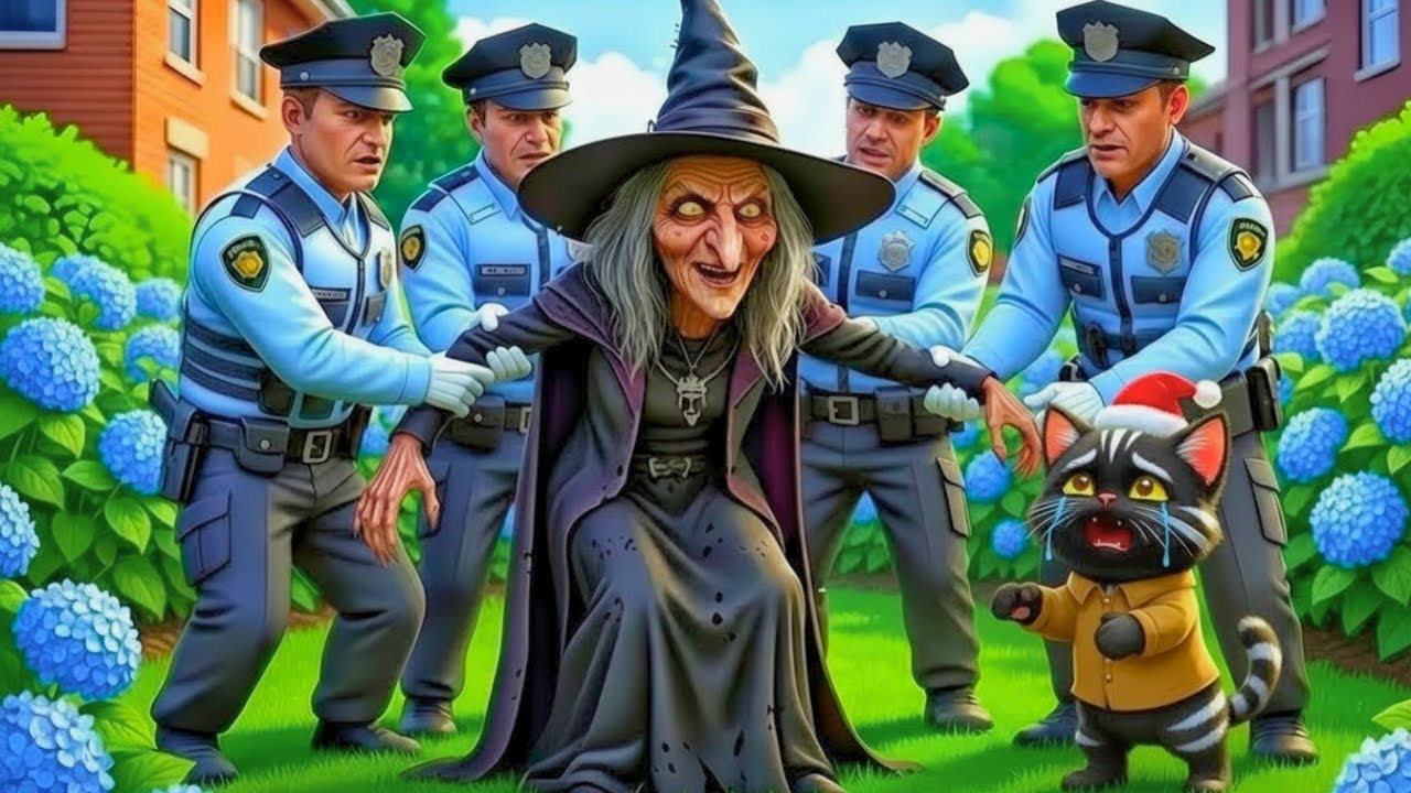 😱 OMG! 🚫 DO NOT HOME ALONE🚪 Little Cat VS Witch👮‍♂️ Battle In House! |AI Cat Story