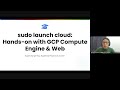 🚀 sudo launch cloud: Hands-on with GCP Compute Engine & Web Deployment — GDGoC UTM | GDGoC UTM