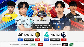 🔴 LIVE | MPL PH S16 | ENGLISH - Week 6 Day 1