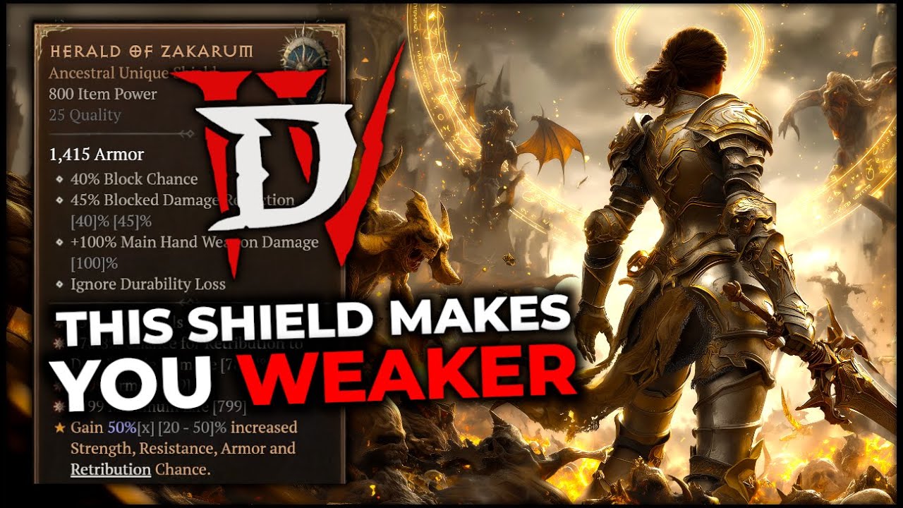 ПРАВДА О ВЕСТНИКЕ ЗАКАРУМА! Теоретические рассуждения о паладине в 11 сезоне Diablo 4