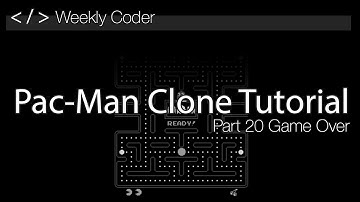How to make a game like Pac-Man in Unity 5 - Part 20 - Game Over
