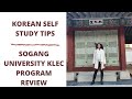 Korean self study tips & Sogang KLEC Review 2020