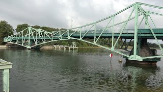 Разводной мост Оскара Калпака Лиепая / The Oskars Kalpaks swing bridge Liepaja by Sergejs Belovs 839 views 2 years ago 8 minutes, 20 seconds