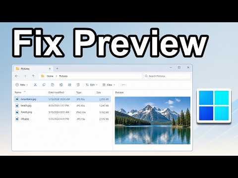 How To Fix File Explorer Preview Pane Not Working in Windows 11 (Step By Step)