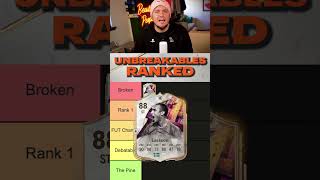 Ranking UNBREAKABLES ICONS AND HEROES on FC 26! 🔥 #fc26