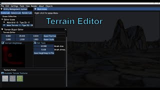 Spidex 3d Editor [15] Better Terrain with an editor, Learning C++ & OpenGL