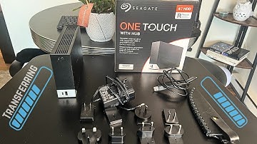 Seagate One Touch: Unboxing, Setup, and File Transfer Test ⚡📁