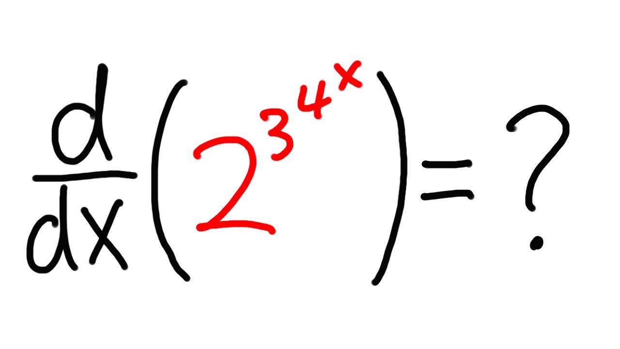 How To Find The Derivative Of 2 3 4 x YouTube how-to-find-the-derivative-of-2-3-4-x-youtube