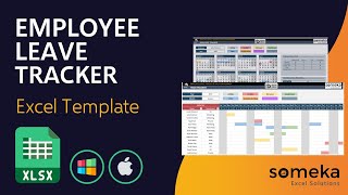 Employee Leave Tracker & Vacation Planner | Manage Staff Holidays Easily in Excel screenshot 3