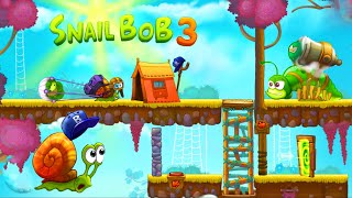 Snail Bob 3 Level 1-8 Part 1 / Snail Bob new adventures on android and ios phones