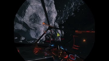 Elite Dangerous played with VR motions controlers
