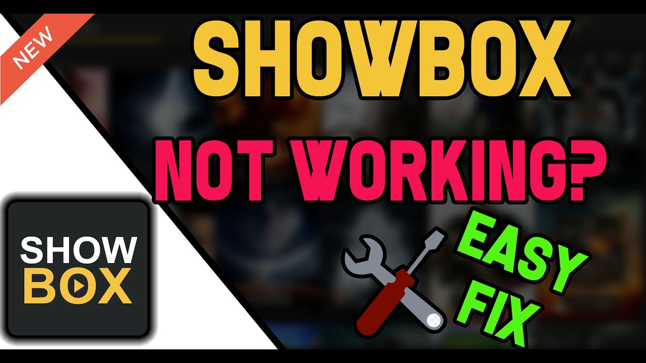 Can'T Get Showbox To Work