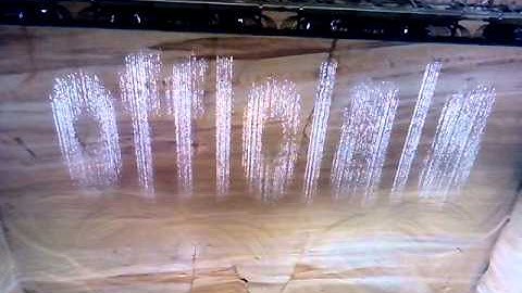 Bit.Fall - Julius Popp @ Mona, Hobart Tasmania