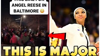 ? Baltimore Came Out Heavy To Support Angel Reese And LSU Women’s Basketball Team ‼️