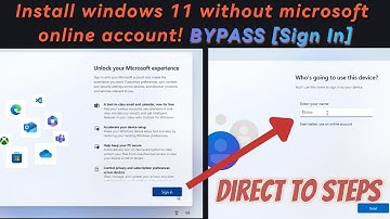How to Setup Windows 11 Without Microsoft Account 2024. Stuck at Win 11 sign in? bypass the sign in.